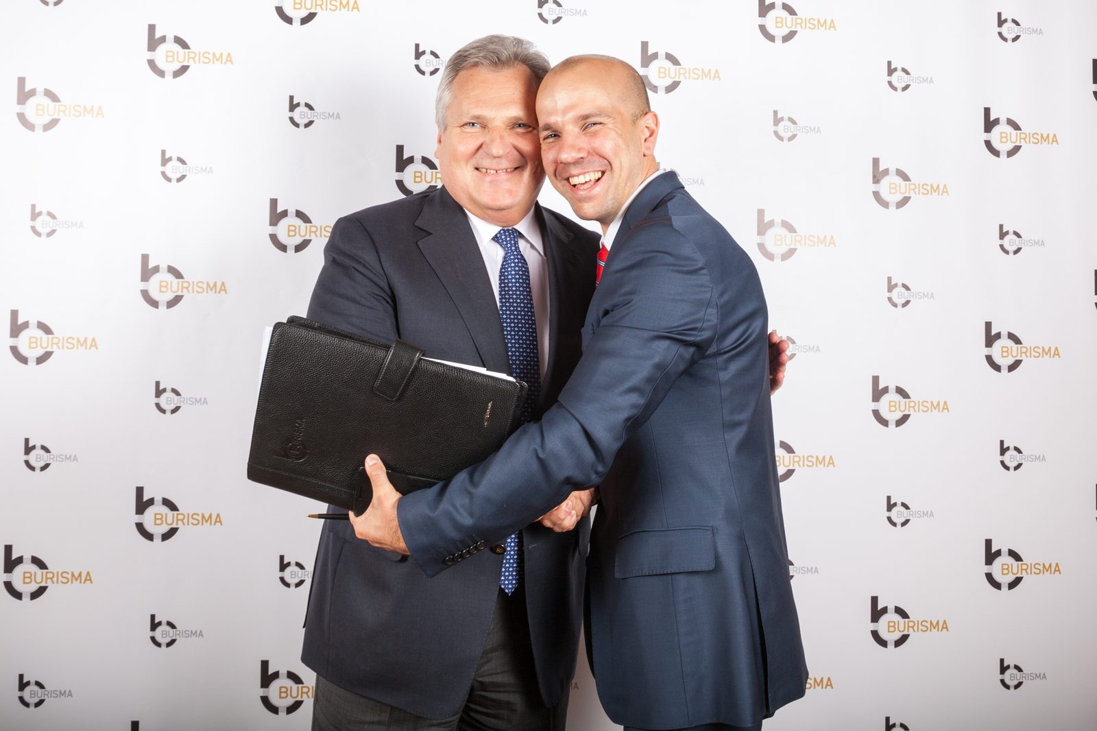 Vadym Pozharskyi with Aleksander Kwaśniewski, May 2014